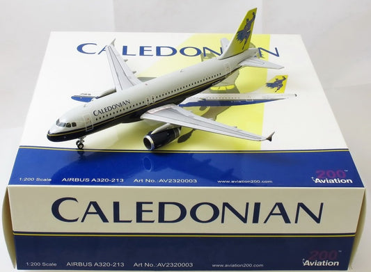 AVIATION 200 A320-213 CALEDONIAN REG: G-CVYG