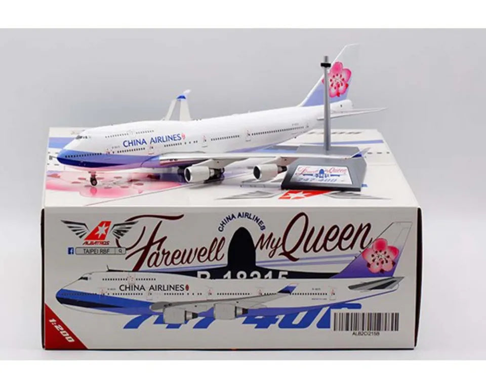 ALBATROS B747-400 CHINA AIRLINES REG: B-18215