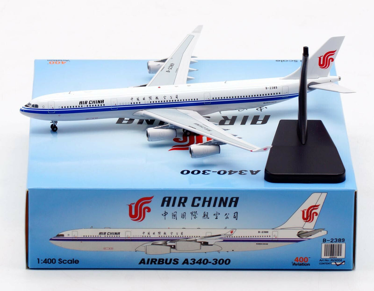 AVIATION 400 A340-300 AIR CHINA REG: B-2389