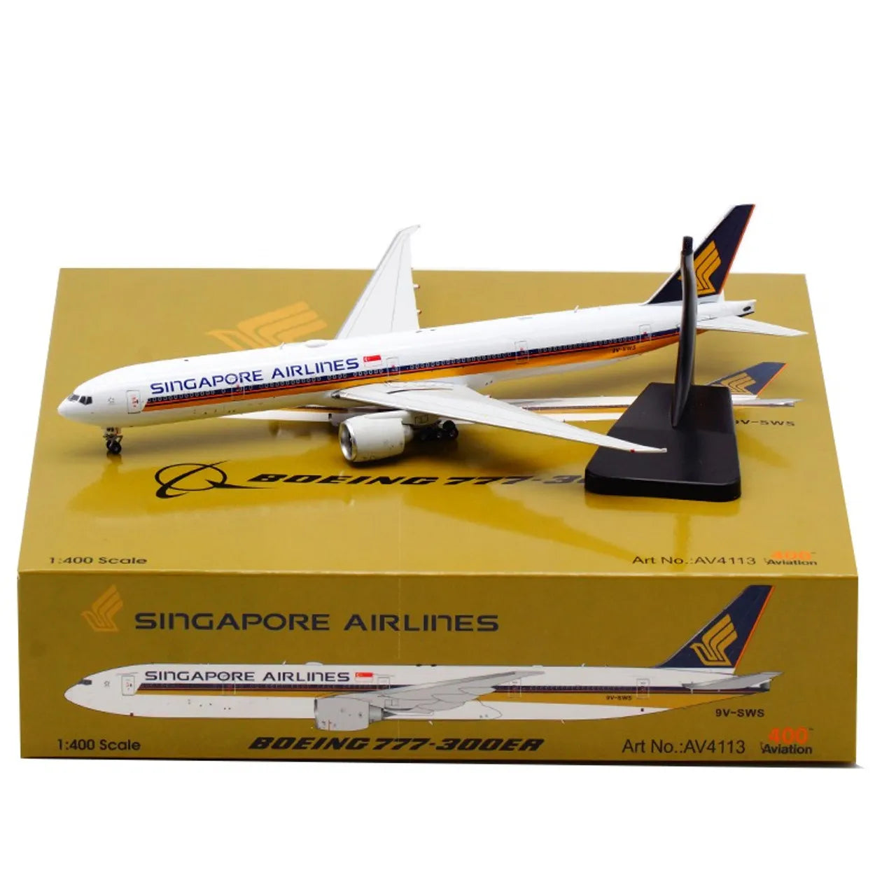 AVIATION 400 B777 SINGAPORE AIRLINES REG: 9V-SWS
