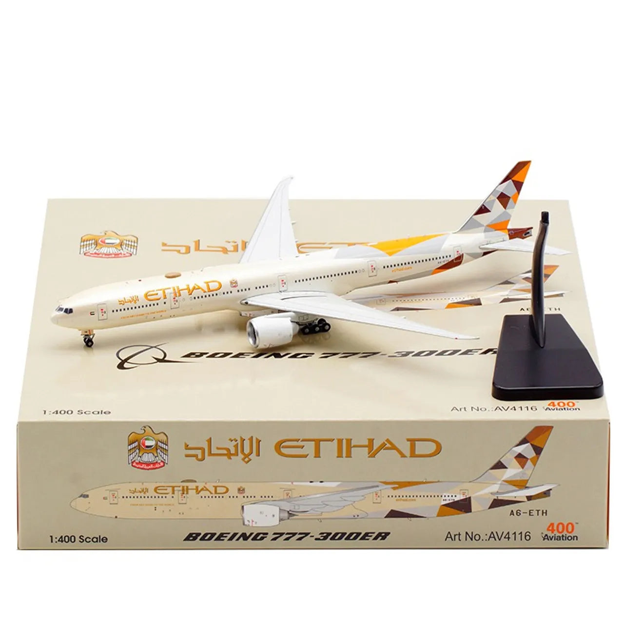 AVIATION 400 B777 ETIHAD AIRWAYS REG: A6-ETH