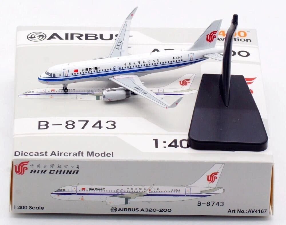AVIATION 400 A320-232(WL) AIR CHINA REG: B-8743
