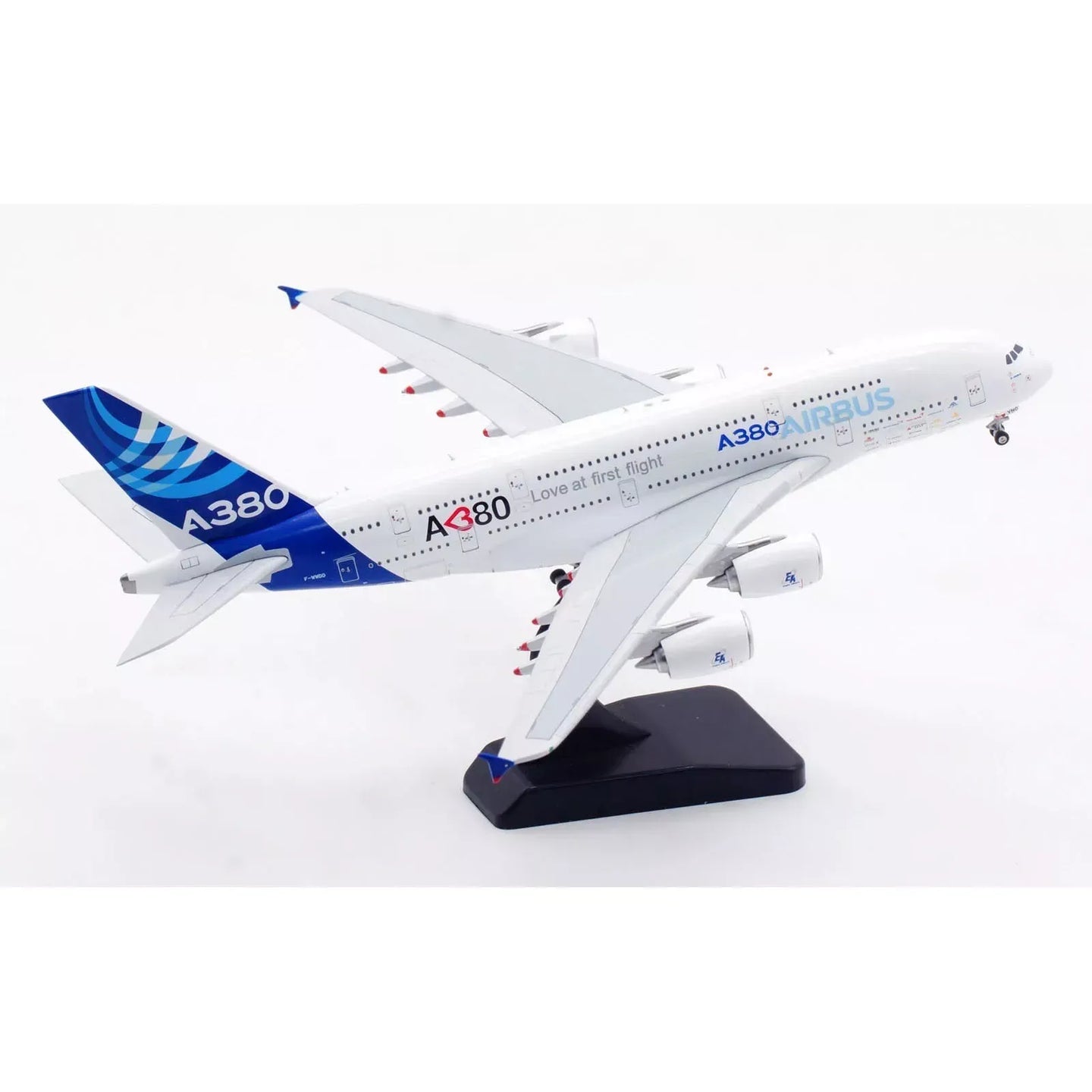 AVIATION 400 A380-861 AIRBUS INDUSTRIE "DETACHABLE GEAR" REG: F-WWDD