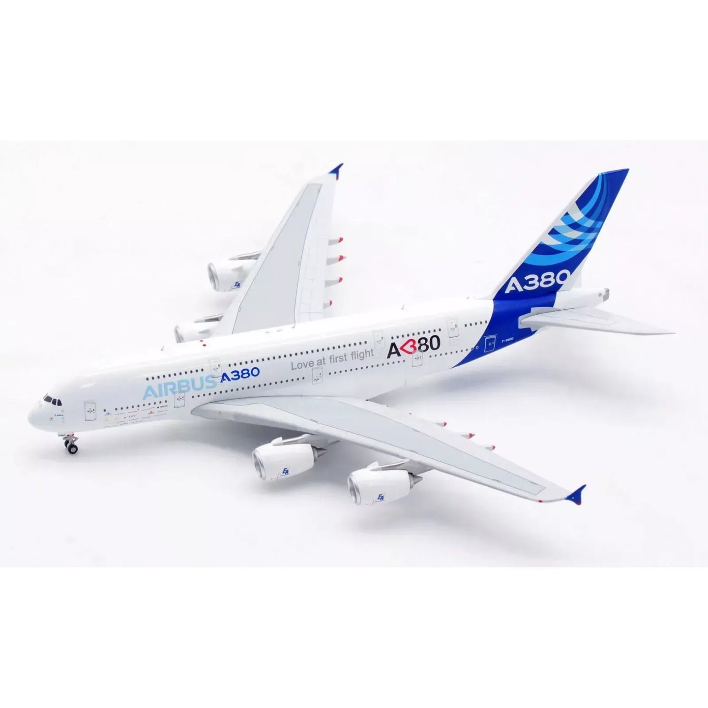 AVIATION 400 A380-861 AIRBUS INDUSTRIE "DETACHABLE GEAR" REG: F-WWDD