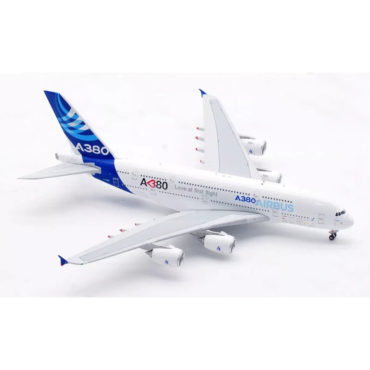 AVIATION 400 A380-861 AIRBUS INDUSTRIE "DETACHABLE GEAR" REG: F-WWDD