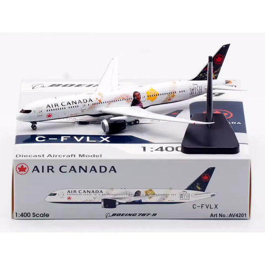 AVIATION 400  B787-9 AIR CANADA "DETACHABLE GEAR" REG: C-FVLX