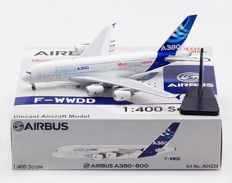 AVIATION 400 A380-861 AIRBUS INDUSTRIE "MORE PERSONAL SPACE" REG: F-WWDD