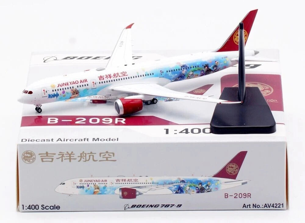 AVIATION 400 B787-9 DREAMLINER JUNEYAO AIRLINES (DETACHABLE GEAR) REG: B-209R