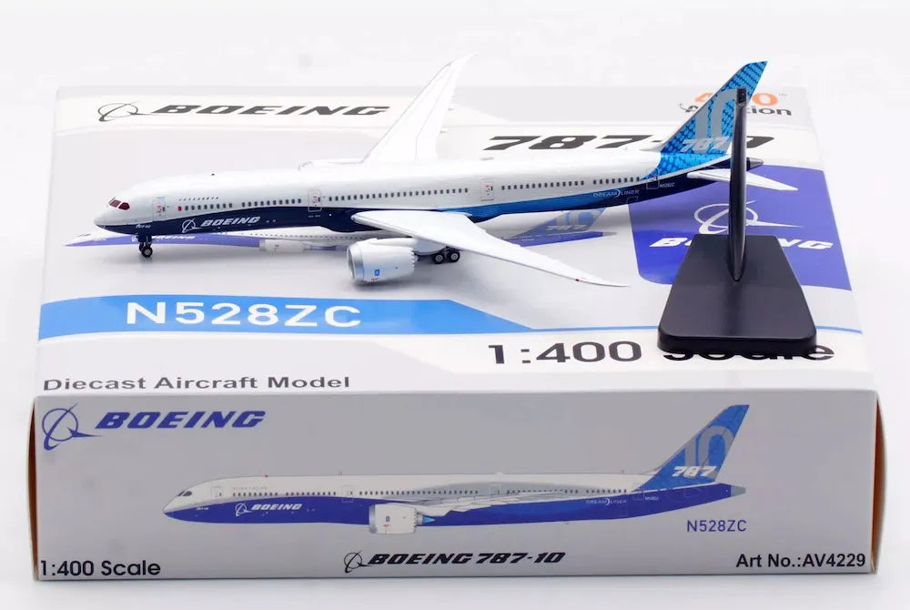 AVIATION 400 B787-10 DREAMLINER BOEING AIRCRAFT COMPANY "HOUSE COLOURS" (DETACHABLE GEAR) REG: N528ZC