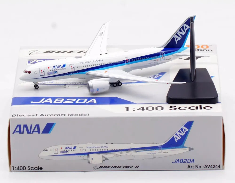 AVIATION 400 B787-8 DREAMLINER JA820A ALL NIPPON AIRWAYS (DETACHABLE GEAR)