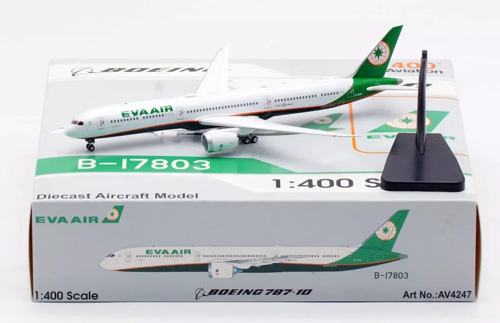 AVIATION 400 B787-10 DREAMLINER EVA AIR REG: B-17803 (DETACHABLE GEAR)