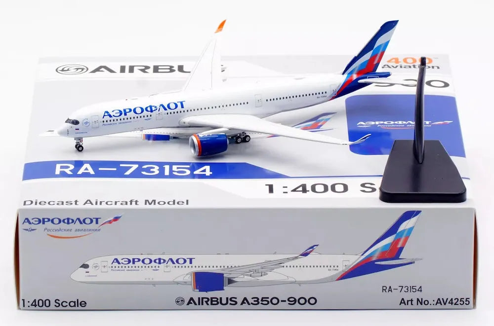 AVIATION 400 A350-941 AEROFLOT RUSSIAN AIRLINES (DETACHABLE GEAR) REG: RA-73154