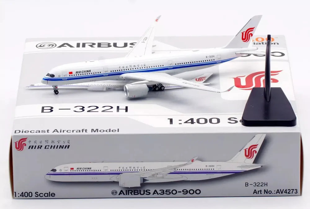 AVIATION 400 A350-941 AIR CHINA "DETACHABLE GEAR" REG: B-322H