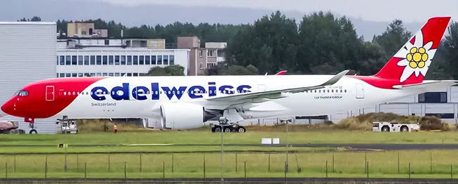 AVIATION 400 A350-941 EDELWEISS AIR (DETACHABLE GEAR)