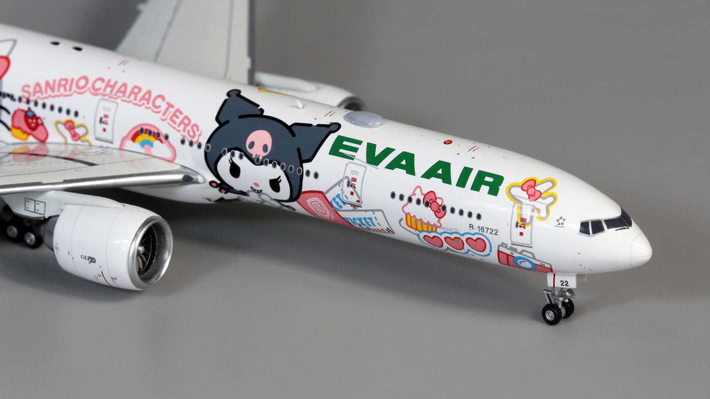 AVIATION 400 B777-36NER EVA AIR SANRIO CHARACTER (DETACHABLE GEAR) REG: B-16722