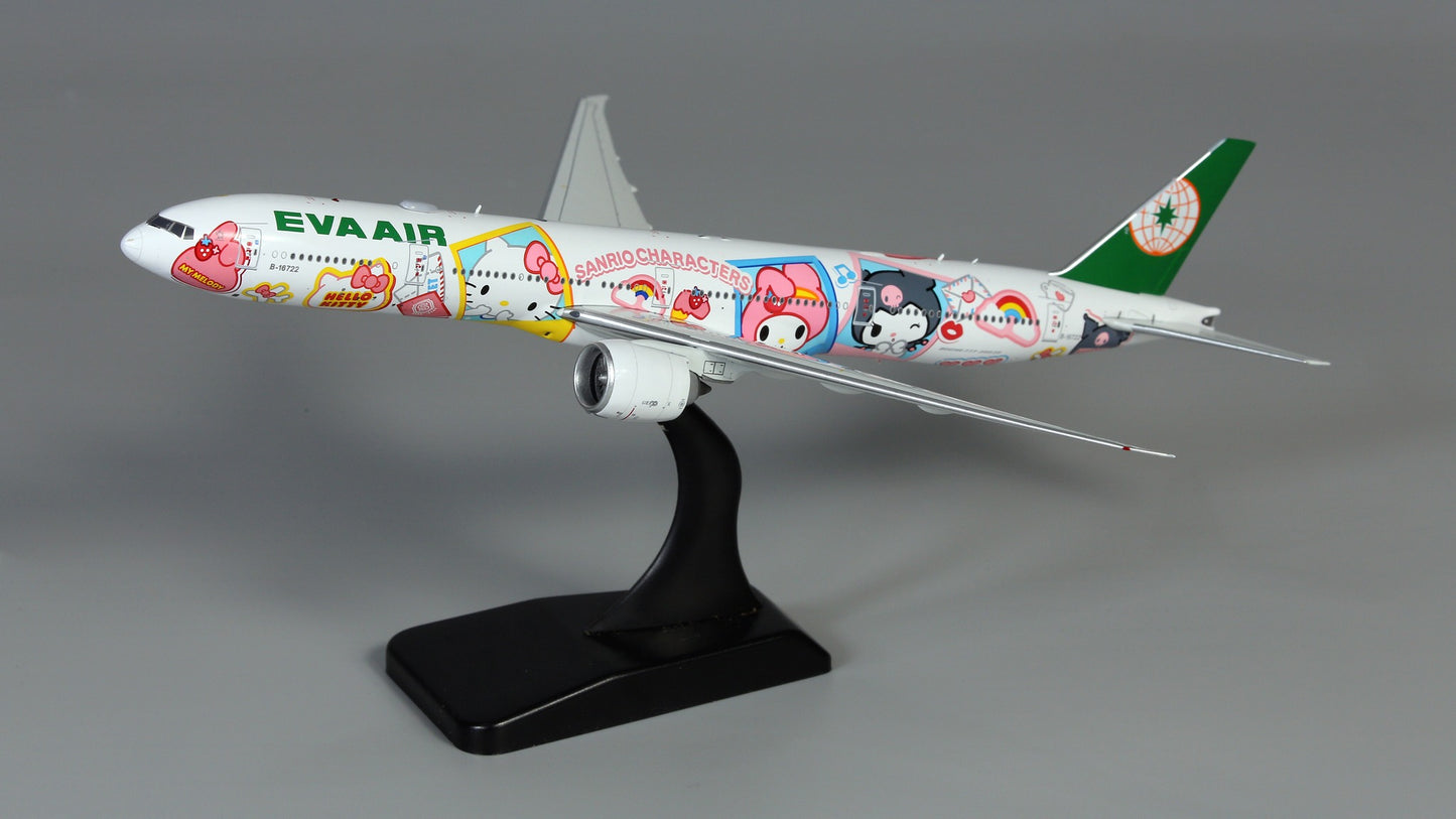 AVIATION 400 B777-36NER EVA AIR SANRIO CHARACTER (DETACHABLE GEAR) REG: B-16722