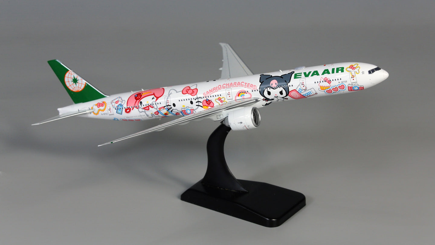 AVIATION 400 B777-36NER EVA AIR SANRIO CHARACTER (DETACHABLE GEAR) REG: B-16722