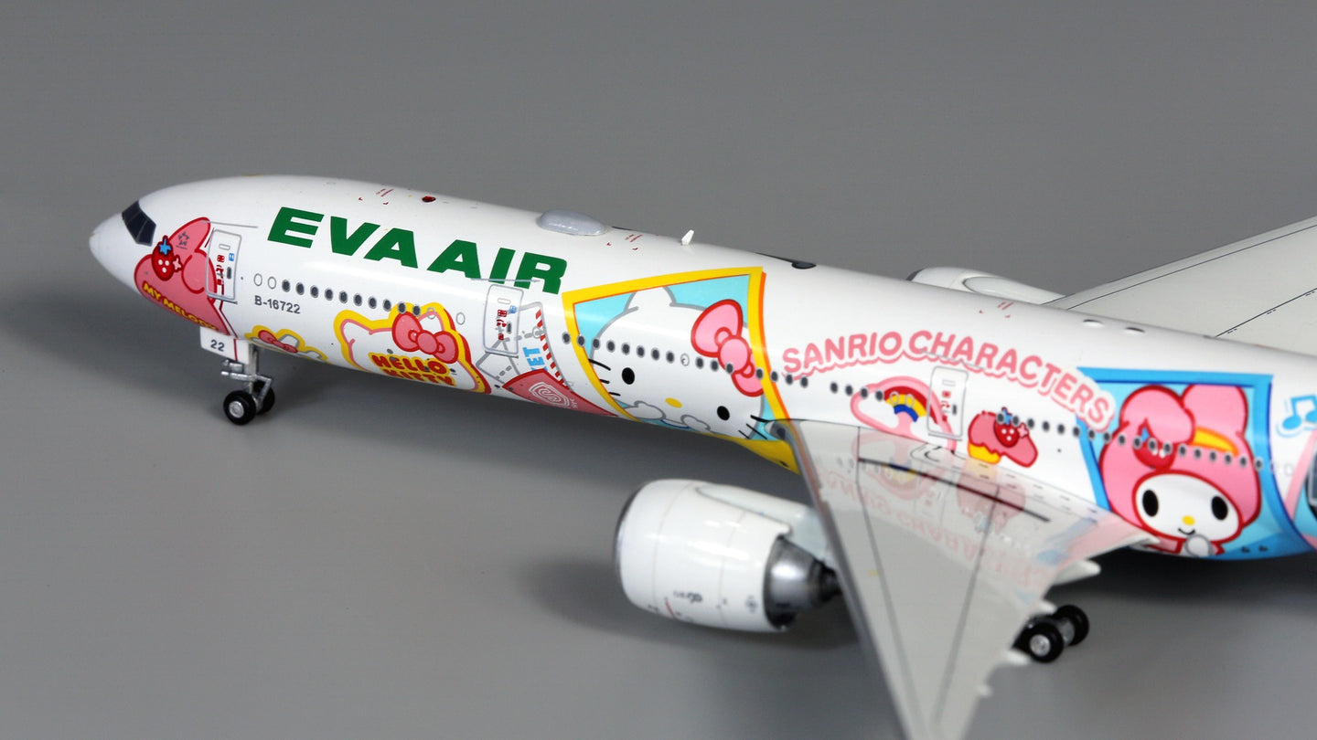 AVIATION 400 B777-36NER EVA AIR SANRIO CHARACTER (DETACHABLE GEAR) REG: B-16722