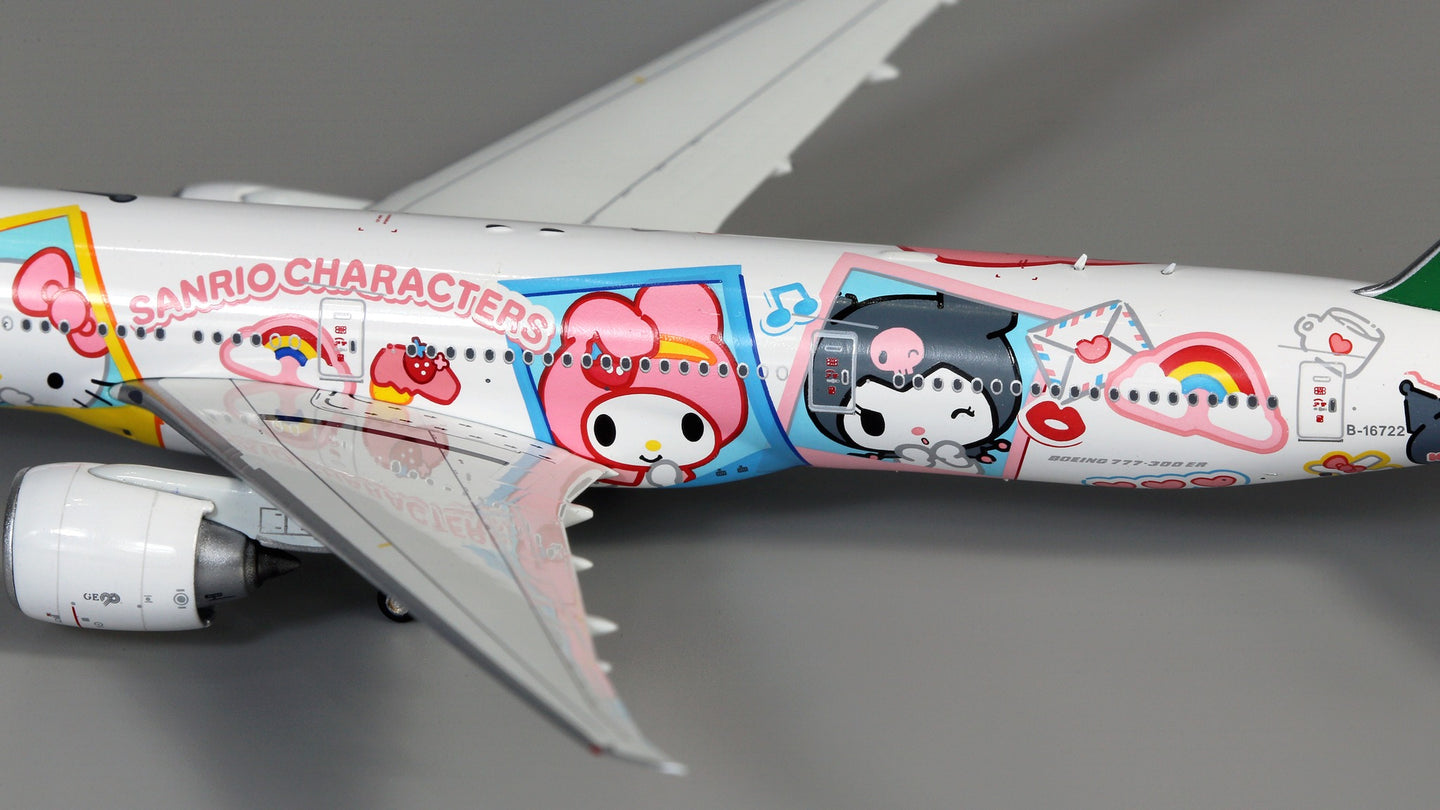 AVIATION 400 B777-36NER EVA AIR SANRIO CHARACTER (DETACHABLE GEAR) REG: B-16722