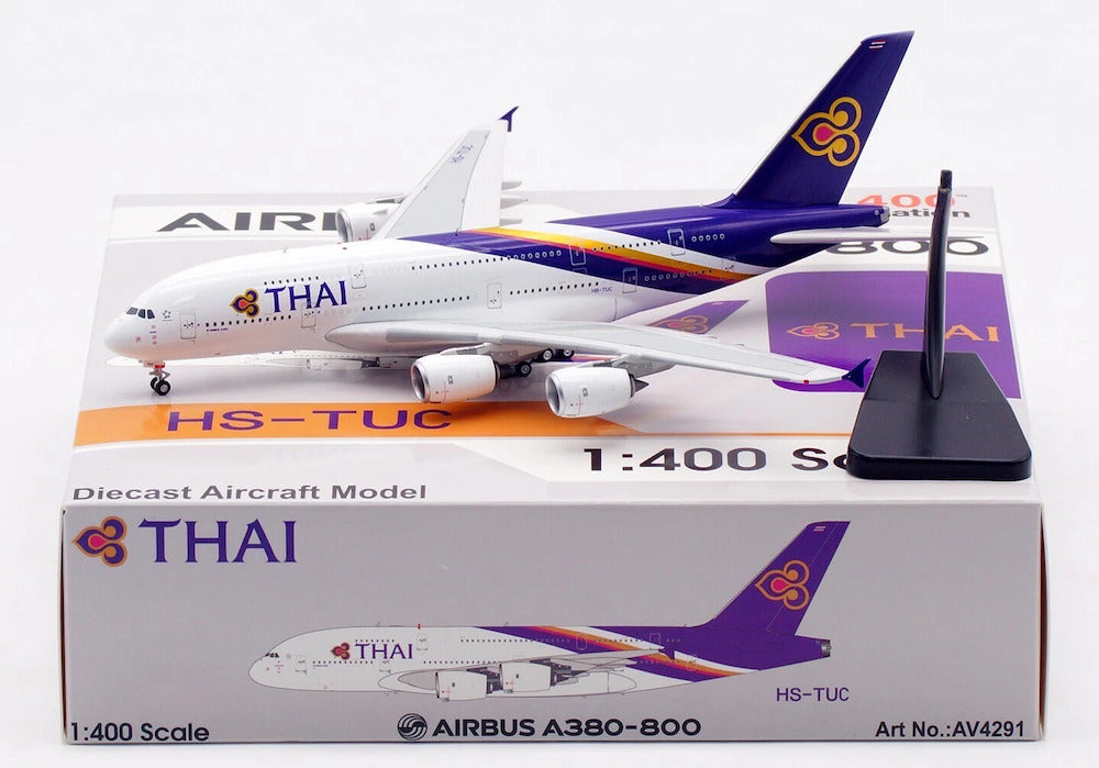 AVIATION 400 A380-841 THAI AIRWAYS (DETACHABLE GEAR) REG: HS-TUC