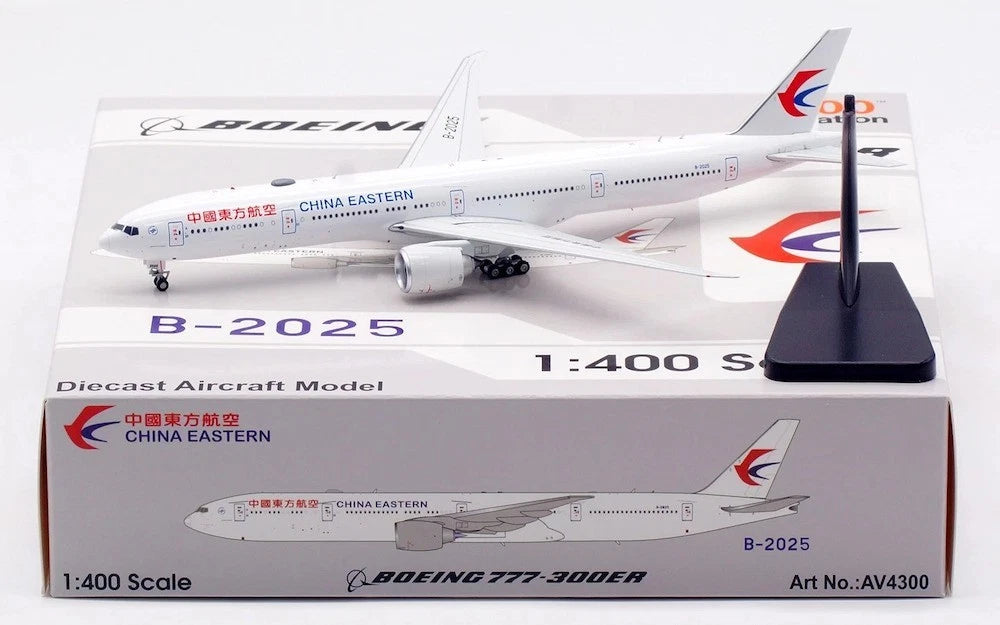 AVIATION 400 B777-39PER CHINA EASTERN AIRLINES "DETACHABLE GEAR" REG: B-2025