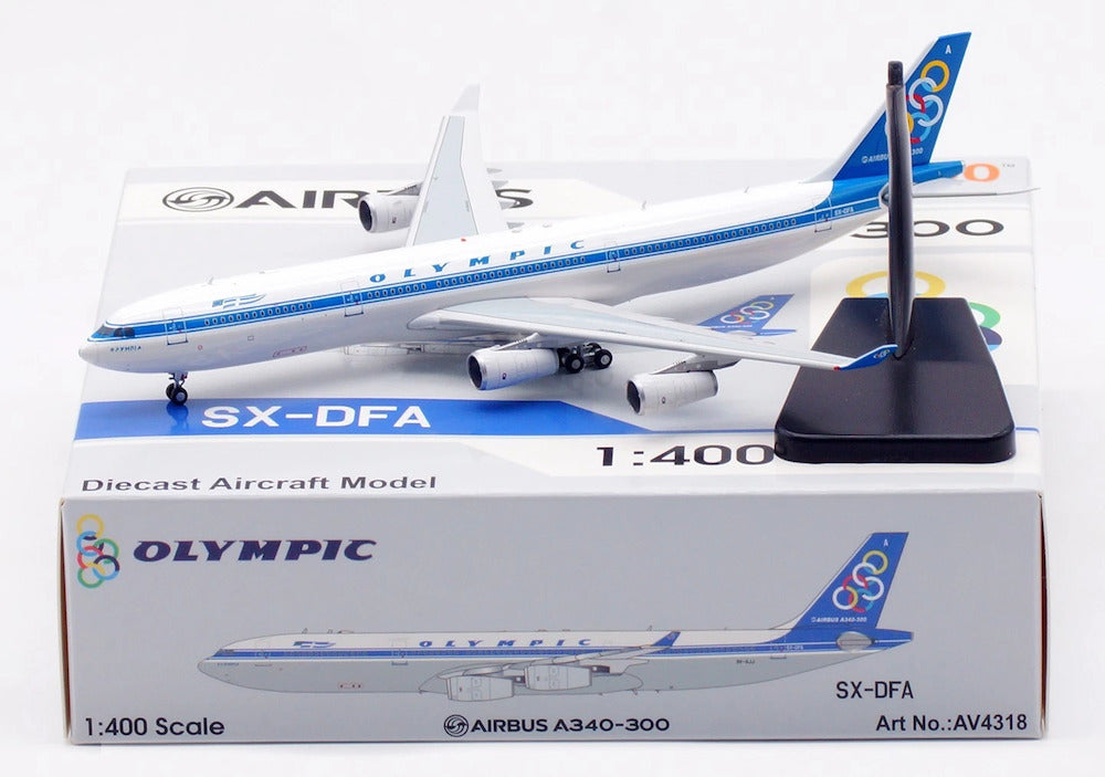 AVIATION 400 A340-313 OLYMPIC AIR LINES REG: SX-DFA