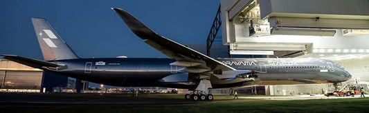 AVIATION 400 A350-1000 STARLUX AIRLINES "AIRSORAYAMA SILVER" (DETACHABLE GEAR) REG: B-58553
