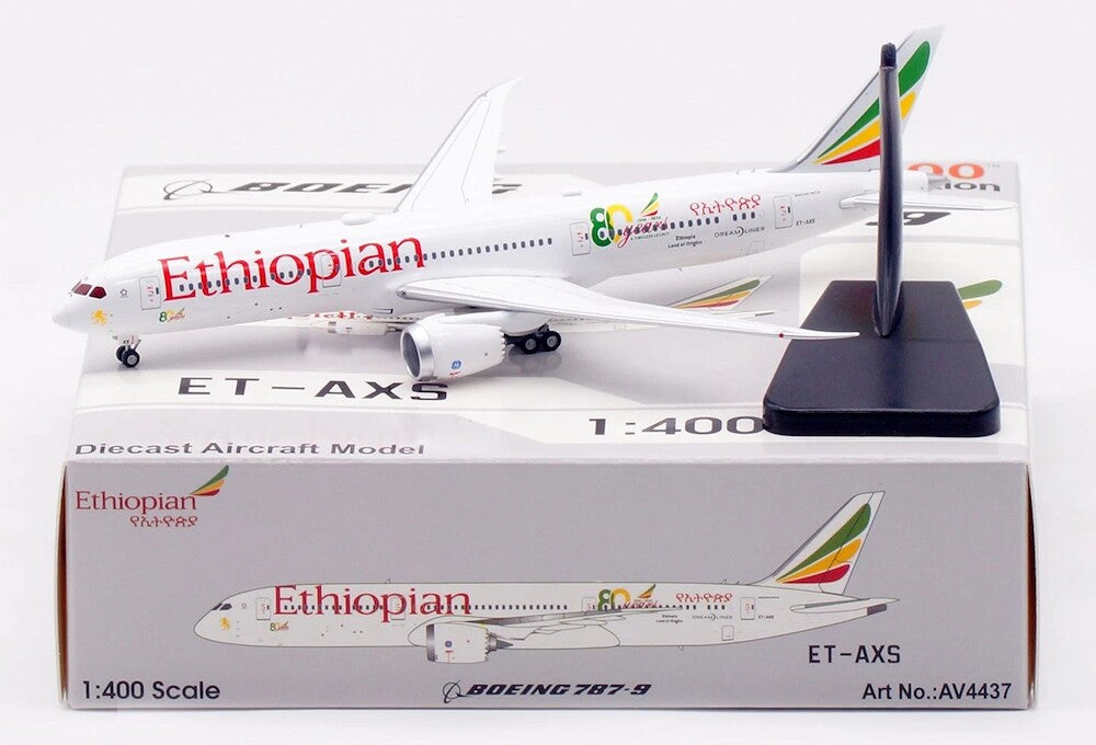 AVIATION 400 B787-9 DREAMLINER ETHIOPIAN AIRLINES (DETACHABLE GEAR) REG: ET-AXS