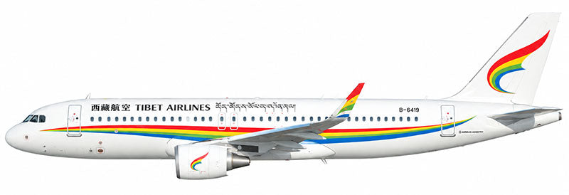 AVIATION 400 A320-214 TIBET AIRLINES REG: B-8418