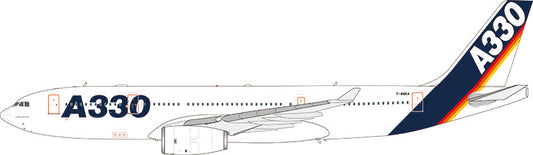 AVIATION 400 A330-242 AIRBUS HOUSE COLOURS (DETACHABLE GEAR) NEW TOOLING REG: F-WWKA