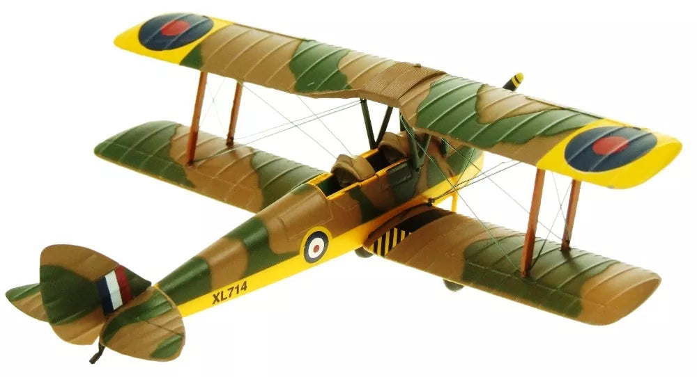 AVIATION72 DH82A TIGER MOTH RAF TRAINER XL714
