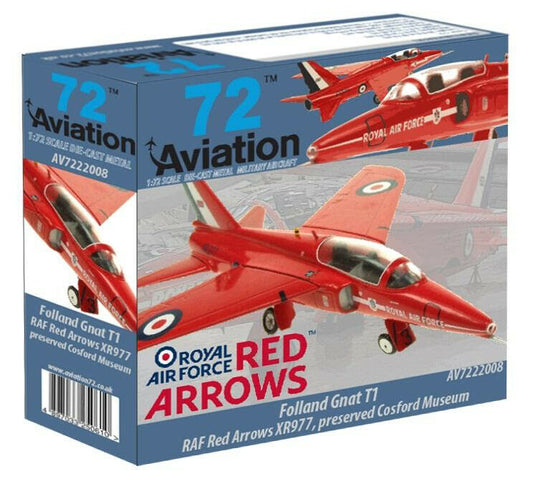 AVIATION72 FOLLAND GNAT T1 RAF RED ARROWS