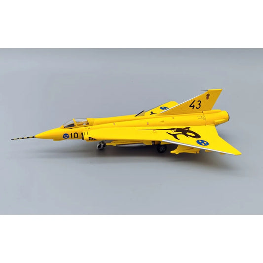 AVIATION 72 J35J DRAKEN SWEDISH AF YELLOW 43-10