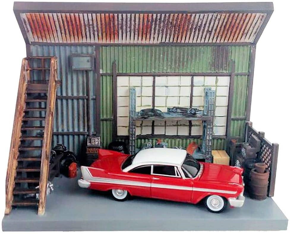 AUTOWORLD 1958 PLYMOUTH FURY GARAGE DIORAMA