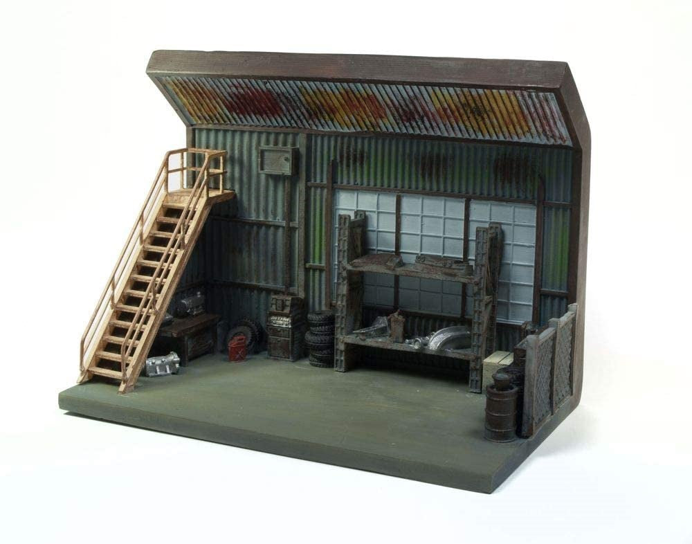 AUTOWORLD 1958 PLYMOUTH FURY GARAGE DIORAMA