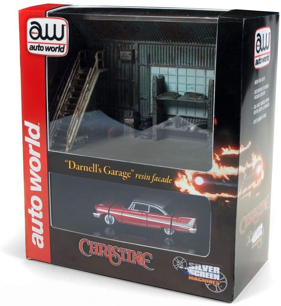 AUTOWORLD 1958 PLYMOUTH FURY GARAGE DIORAMA