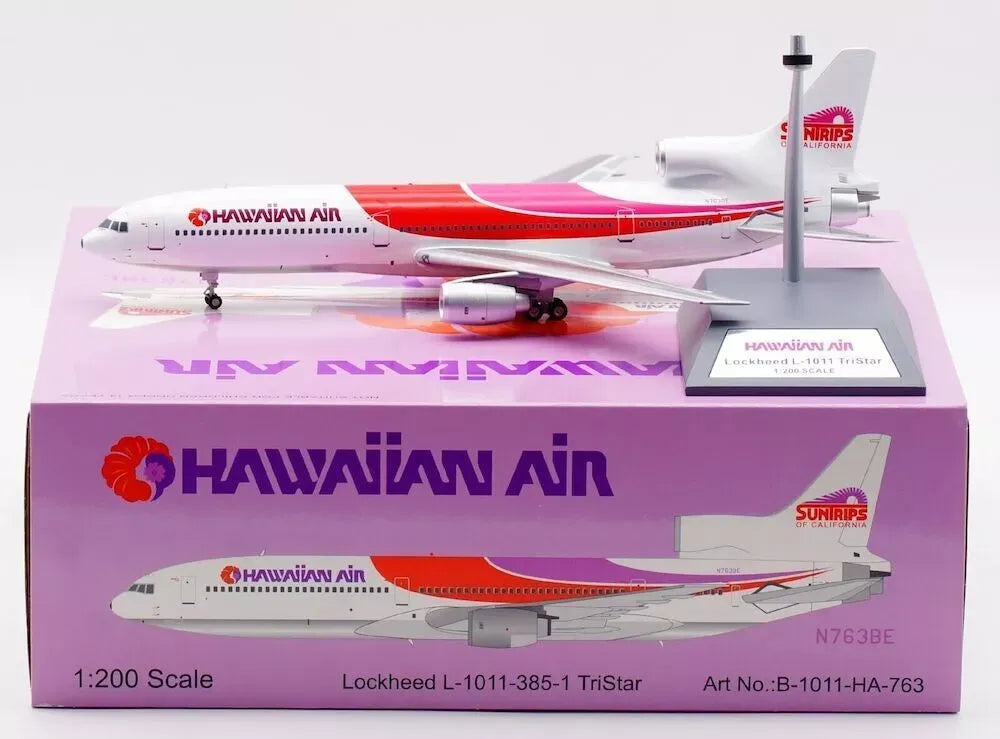 WB MODELS L-1011 HAWAIIAN AIR "SUNTRIPS OF CALIFORNIA" REG: N763BE