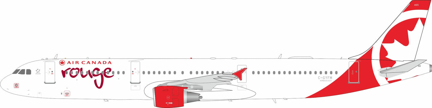 WB MODELS A321-211 AIR CANADA ROUGE REG: C-GYFM