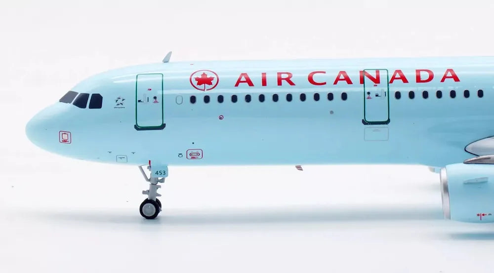 WB MODELS A321 AIR CANADA "ICE BLUE LIVERY WITH 70TH ANNIVERSARY TAIL" (LIMITED 100 MODELS) REG: C-GIUB