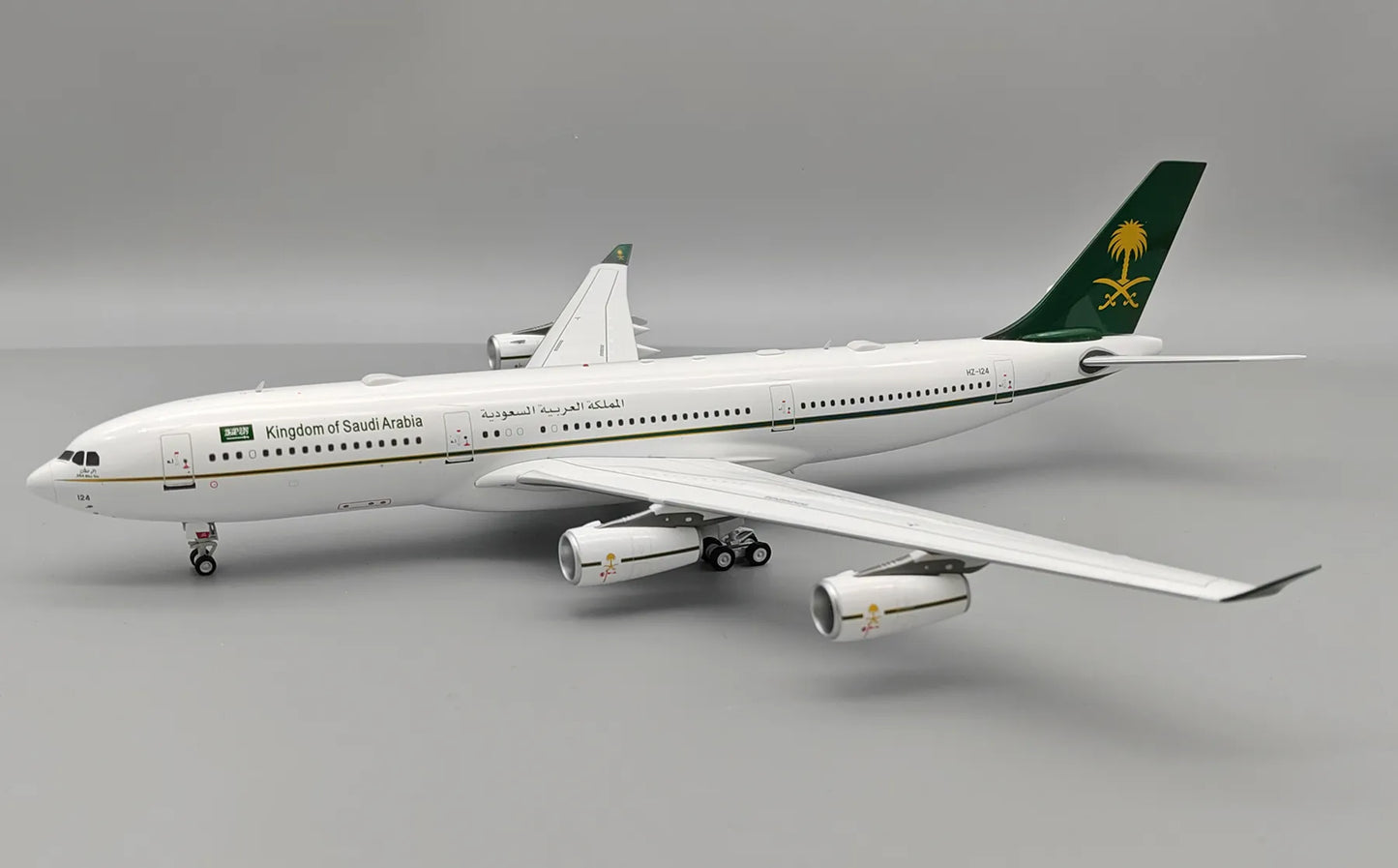 WB MODELS A340-213 SAUDI ARABIA GOVERNMENT REG: HZ-124