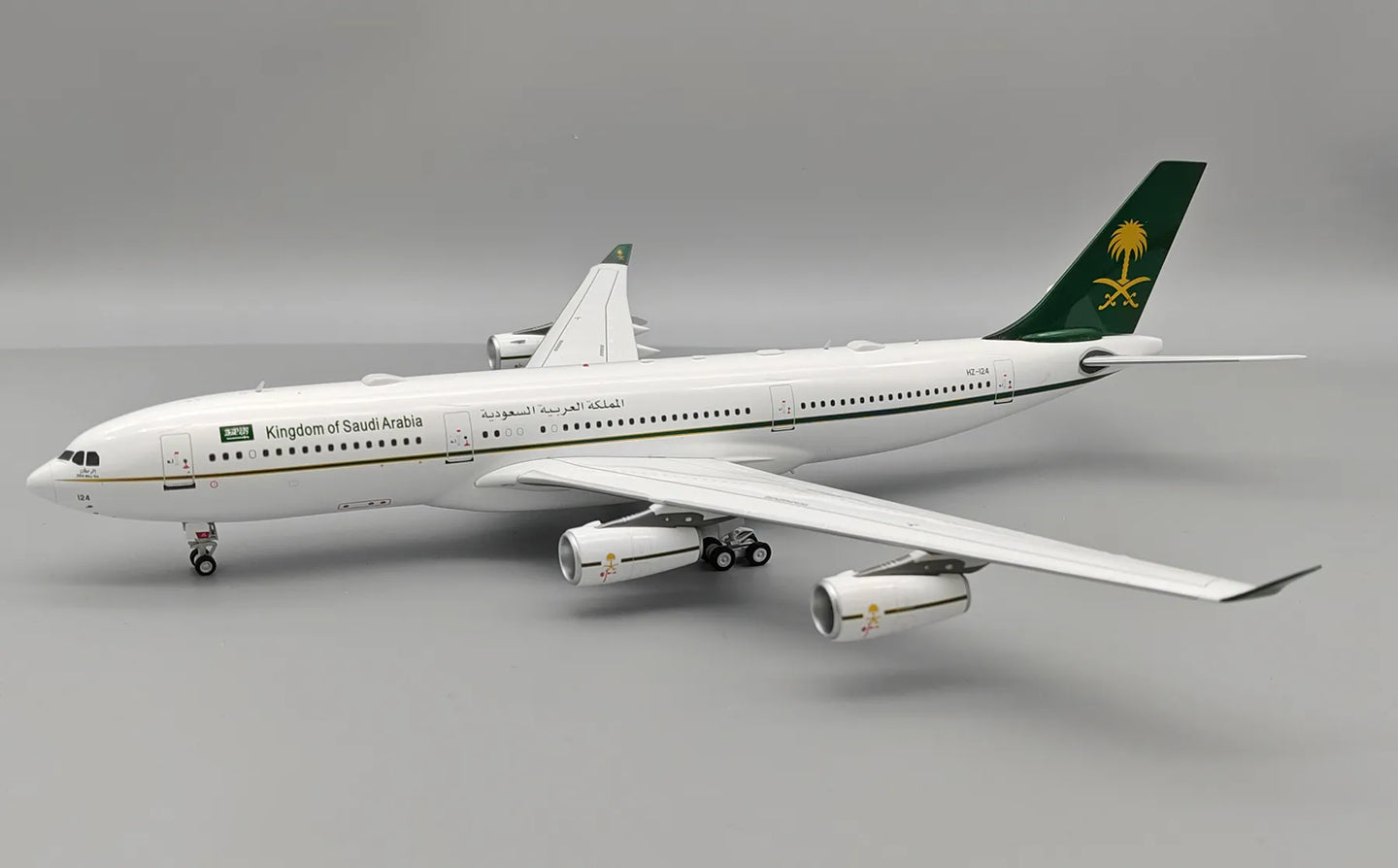 WB MODELS A340-213 SAUDI ARABIA GOVERNMENT REG: HZ-124