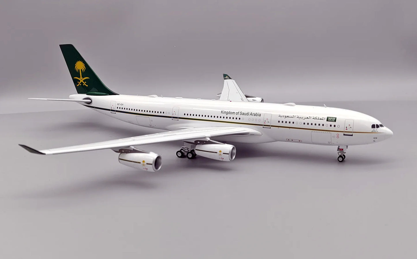 WB MODELS A340-213 SAUDI ARABIA GOVERNMENT REG: HZ-124