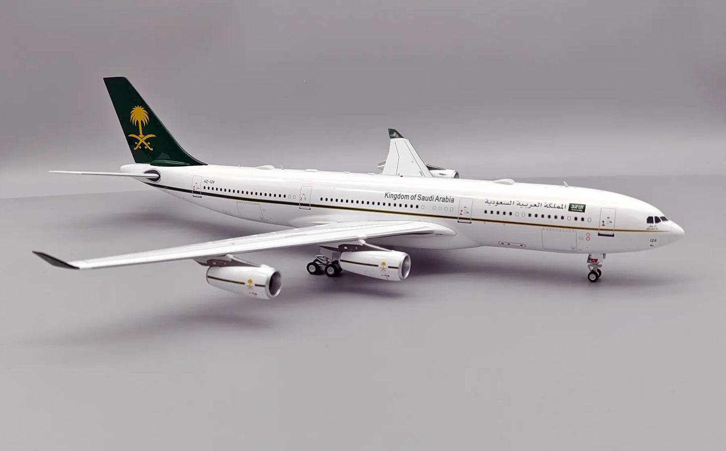 WB MODELS A340-213 SAUDI ARABIA GOVERNMENT REG: HZ-124