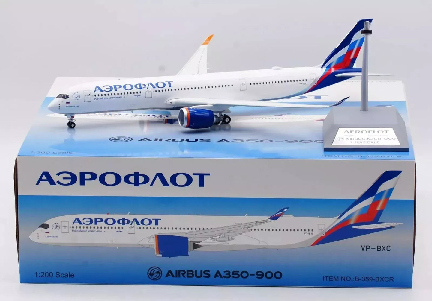 WB MODELS A350-941 AEROFLOT REG: VP-BXC