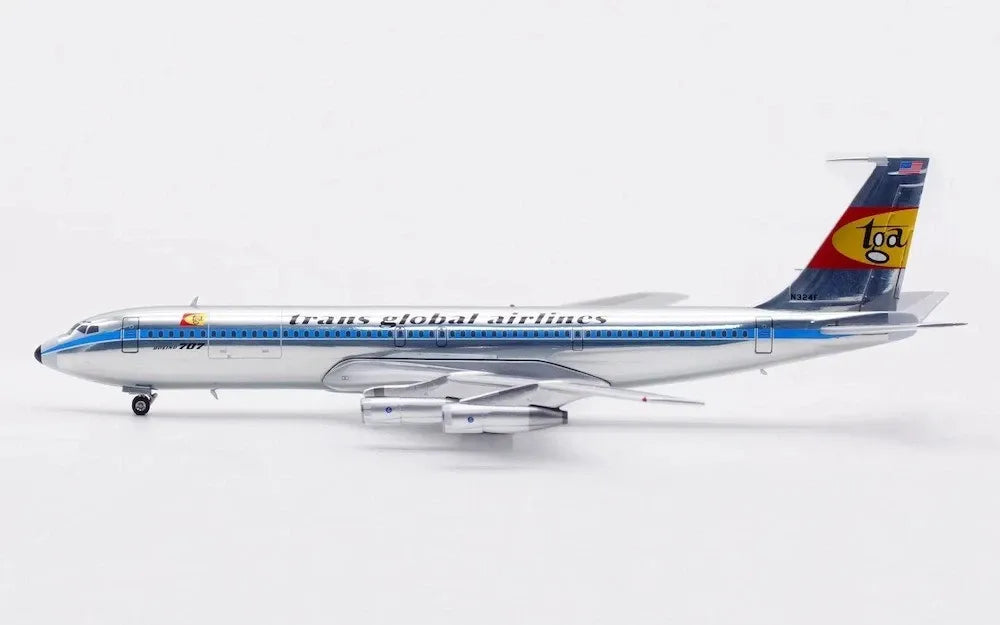 WB MODELS B707-300 TRANS GLOBAL AIRLINES REG: N324F