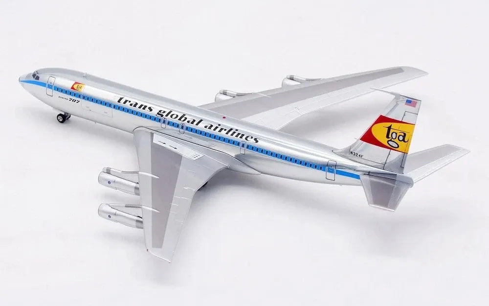 WB MODELS B707-300 TRANS GLOBAL AIRLINES REG: N324F