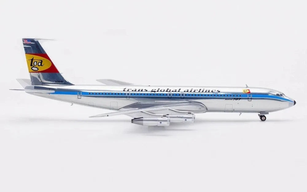 WB MODELS B707-300 TRANS GLOBAL AIRLINES REG: N324F
