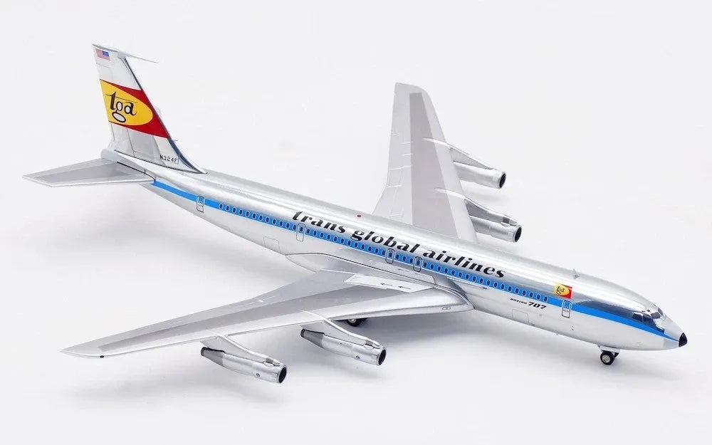WB MODELS B707-300 TRANS GLOBAL AIRLINES REG: N324F
