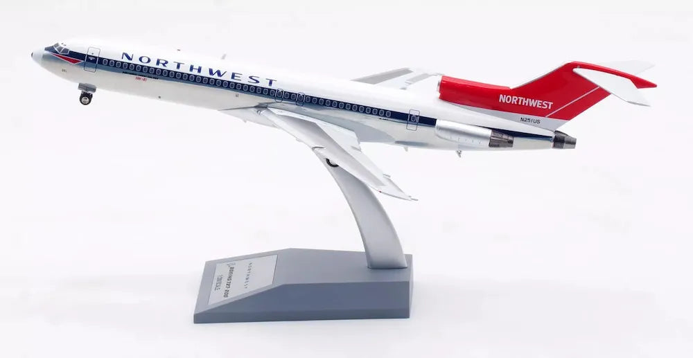 WB MODELS B727-251 NORTHWEST ORIENT AIRLINES (POLISHED) REG: N251US