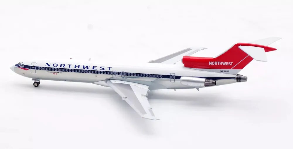 WB MODELS B727-251 NORTHWEST ORIENT AIRLINES (POLISHED) REG: N251US